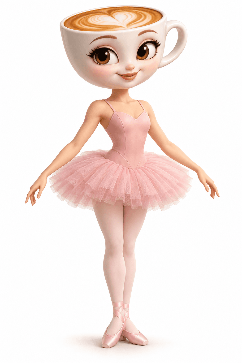 Full-length view of Ballerina Cappuccina