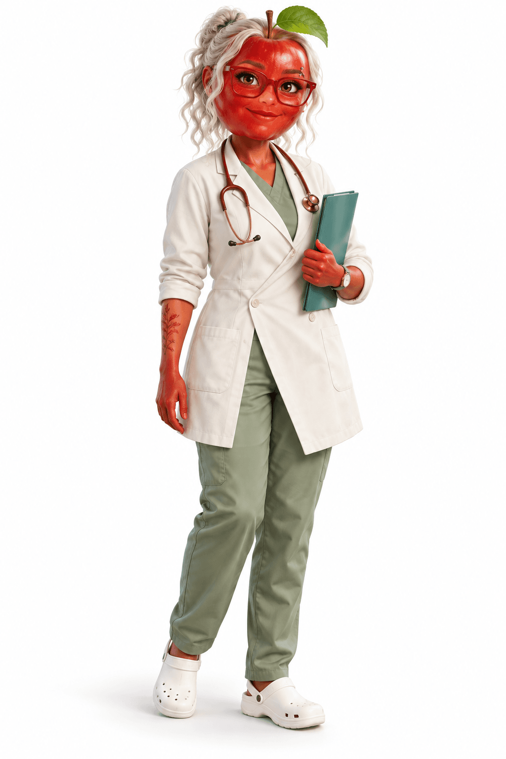 Full-length view of Pomme Suture