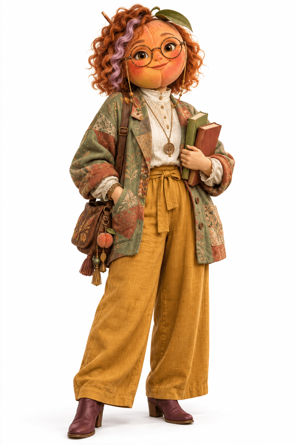 Full-length view of Pêche Bohème