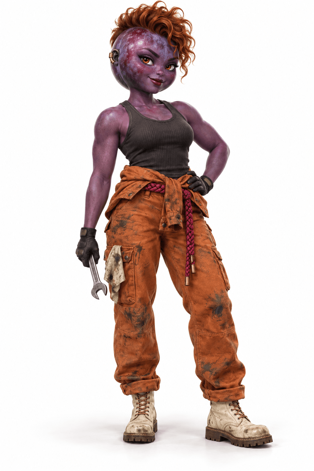 Full-length view of Prune Braise
