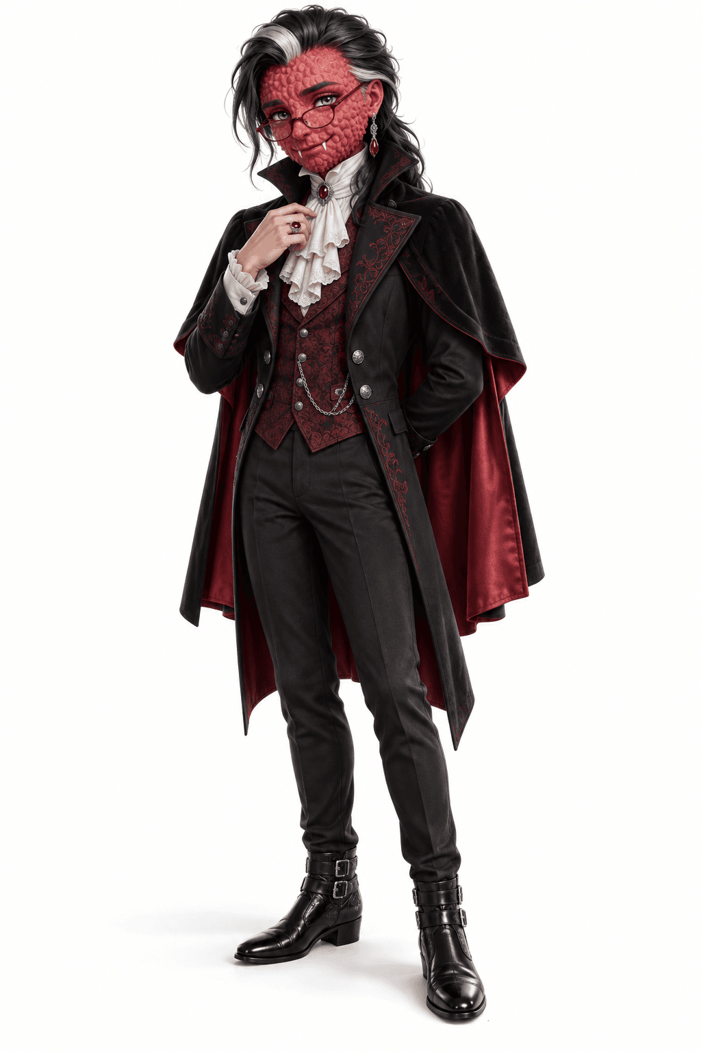 Full-length view of Litchi Nocturne