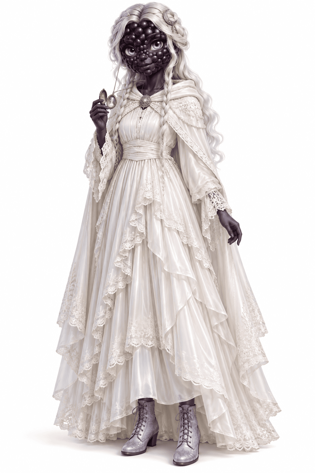 Full-length view of Mûre Opaline